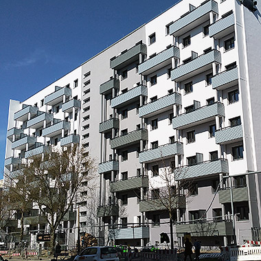 Sanierung Mehrfamilienhaus in Berlin . Wärmeschutz