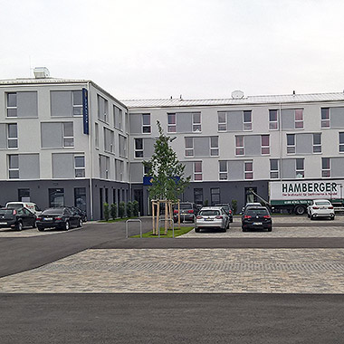 Neubau eines Hotels in Dachau . Schallschutz, Raumakustik