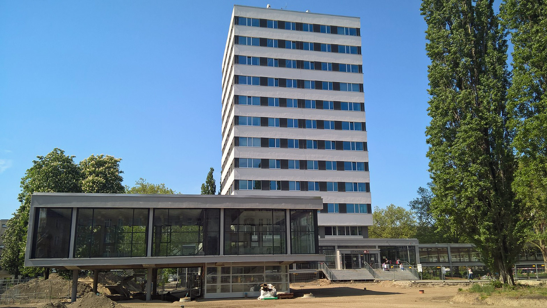 Sanierung Jobcenter Berlin-Mitte, ehemaliges Rathaus Müllerstraße, Berlin