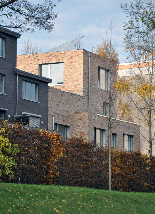 Gebäudeansicht . Neubau Doppelhaus, Berlin